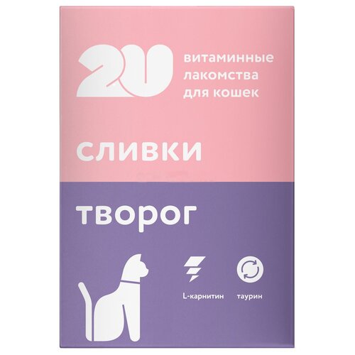 Витаминное лакомство 2u для кошек 