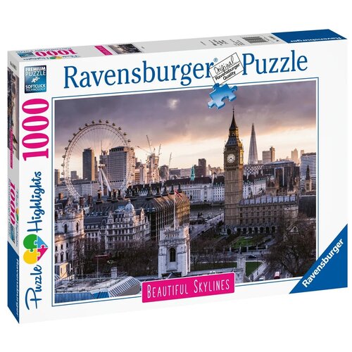 пазл панорамный ravensburger 1000 деталей ночной лондон Пазл Лондон Виды города (1000 элементов)