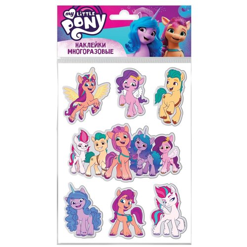 Наклейки гелевые «My Little Pony», диз. 1 наклейки nd play гелевые my little pony дизайн 3 297913