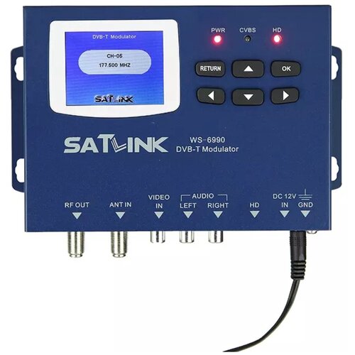 прибор для настройки антенн satfinder satlink ws 6933 dvb s2 Модулятор HDMI в DVB-T SATLINK WS-6990