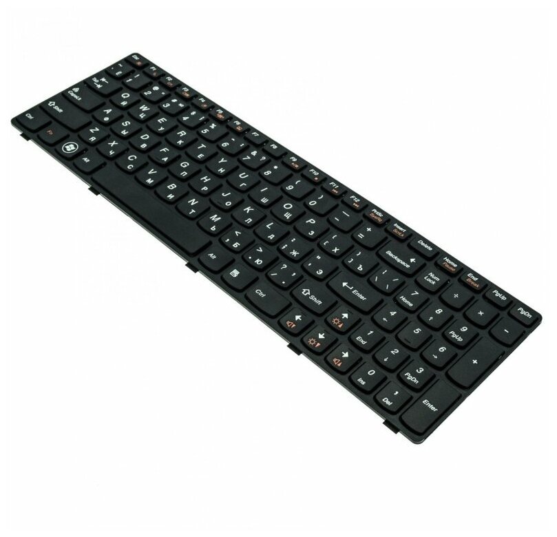 Клавиатура для ноутбука Lenovo V570 B570 V570A и др черный