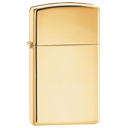 Оригинальная бензиновая зажигалка ZIPPO Slim® 1654B с покрытием High Polish Brass оригинальная бензиновая зажигалка zippo slim® venetian® 1652b с покрытием high polish brass