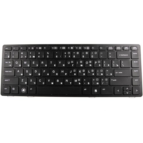 Клавиатура для HP 6460b Elitebook 8460p без трэкпоинта pn NSK-HZ4UV 9Z N6RSV10R 9Z N6RSV20R 999₽
