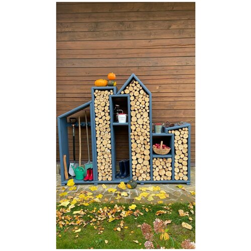 Уличная дровница Лахта