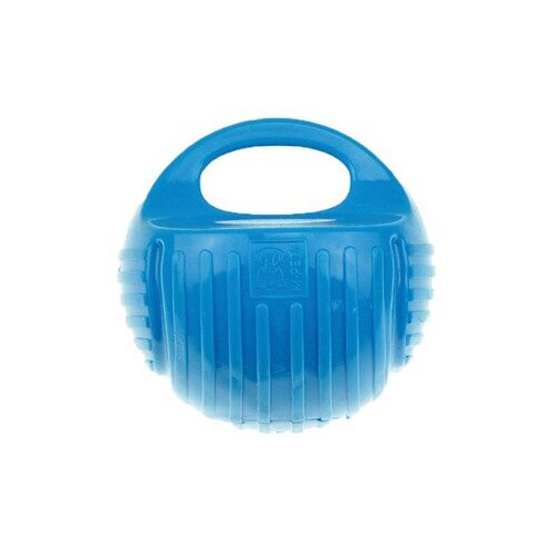 MPets Arco Ball мяч-гиря, 7.7 см, синий mpets мпетс игрушка мяч с рожками для собак 17 см 10629899 mpets