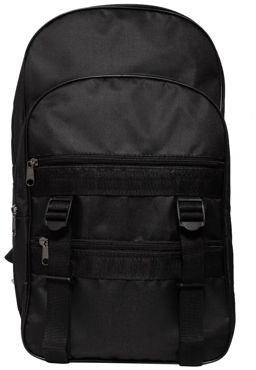 фото Рюкзак FORTE РИ02 Рюкзак ПРОФИ тканевый чёрный