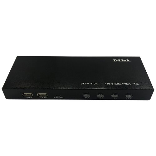 Переключатель консоли (KVM) D-Link DKVM-410H/A2A