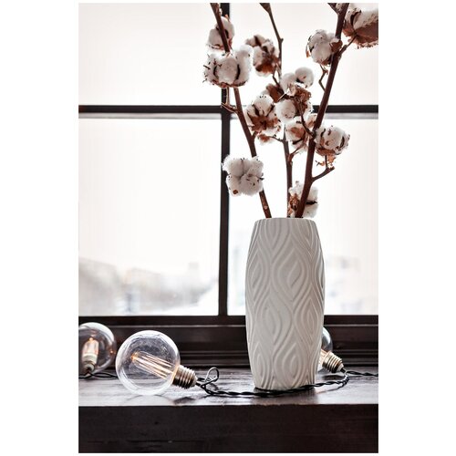 Ваза из бетона для цветов 