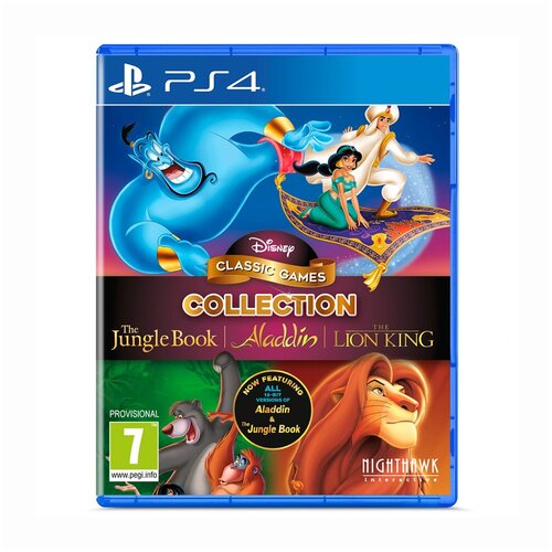 Игра для PS4: Disney Classic Games: Collection - The Jungle Book + Aladdin + The Lion King игра для приставки disney classic games collection the jungle book aladdin the lion king ps4 английская версия