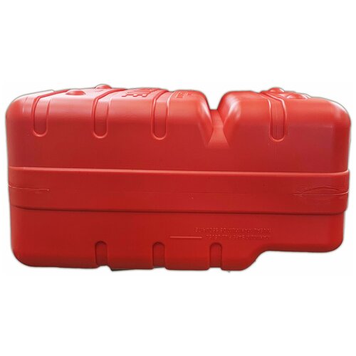 Топливный бак Экстрим для лодки и катера 24л с фитингом под трубку / Лодочный бак 24 литров (переносной)