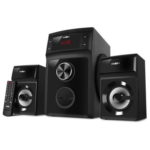 АС MS -301 черный 46 Вт Bluetooth пульт дисплей USB SD 890300₽