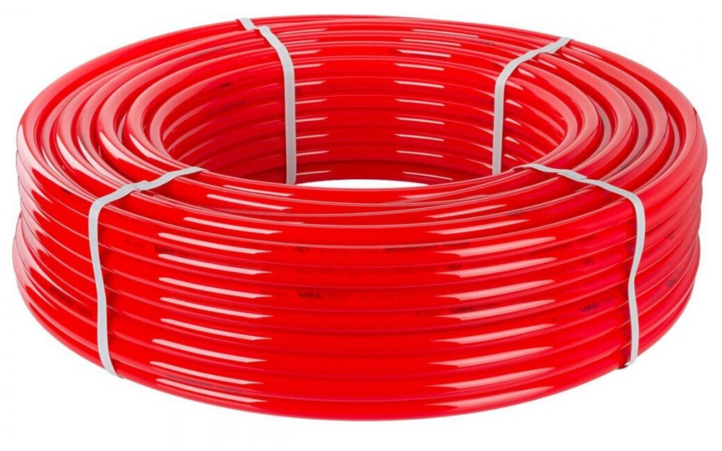 Труба из полиэтилена VALFEX PERT d=20х2 мм бухта 100 м для теплого пола красная