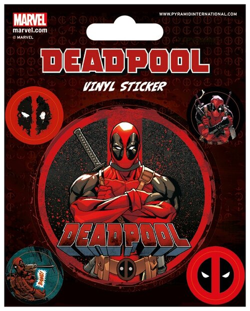 Наклейки Deadpool (Stick This) Vinyl Sticker Pack 5шт PS7285