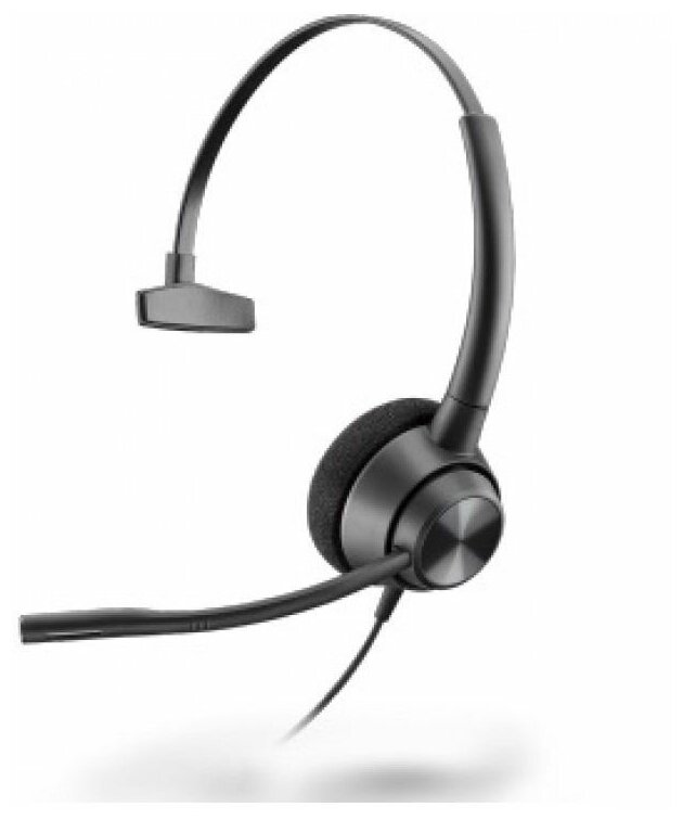 Наушники с микрофоном Plantronics EP310 черный накладные оголовье (214572-01)