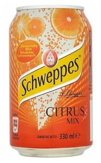 Schweppes Citrus Mix/Швепс Цитрусовый Микс 6 шт. - фотография № 3