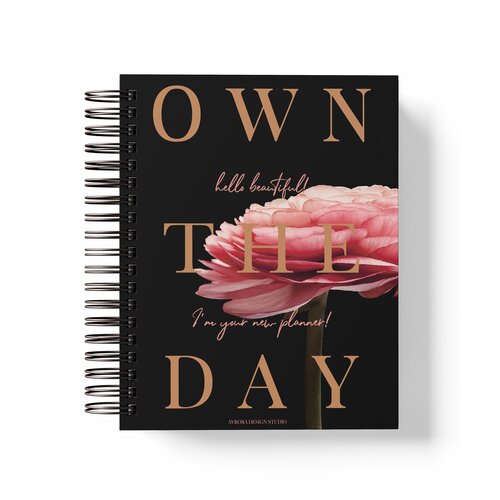 Ежедневник недатированный на год А5 Own The Day / Планер с авторскими страницами