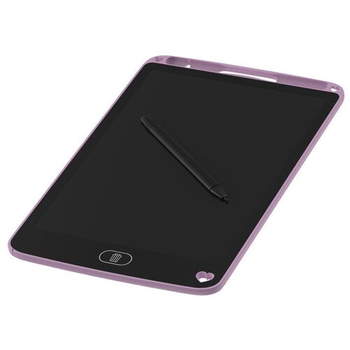Графический планшет для рисования и заметок LCD Maxvi MGT-01, 8.5”, угол 160°,CR2016, черный
