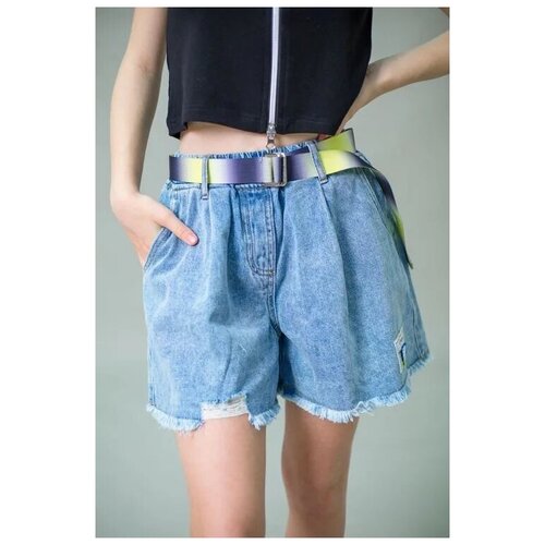 фото Шорты deloras, размер 158 см, синий, 21427