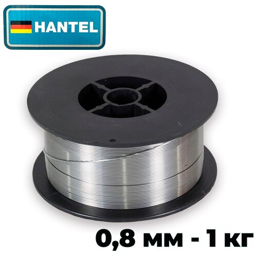 Сварочная порошковая проволока для полуавтомата HANTEL FCW0.8-1 (0,8 мм., 1,0 кг., D100) / Для безгазовой сварки (FLUS)