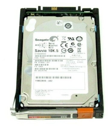 Жесткий диск EMC 900GB 10K 2.5in 6G SAS HDD for VNX5200 5400 5600 7600 8000 [V4-2S10-900]