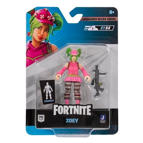 Фигурка Jazwares Fortnite Zoey FNT0962, 10 см фигурка jazwares fortnite mancake fnt1012 15 см