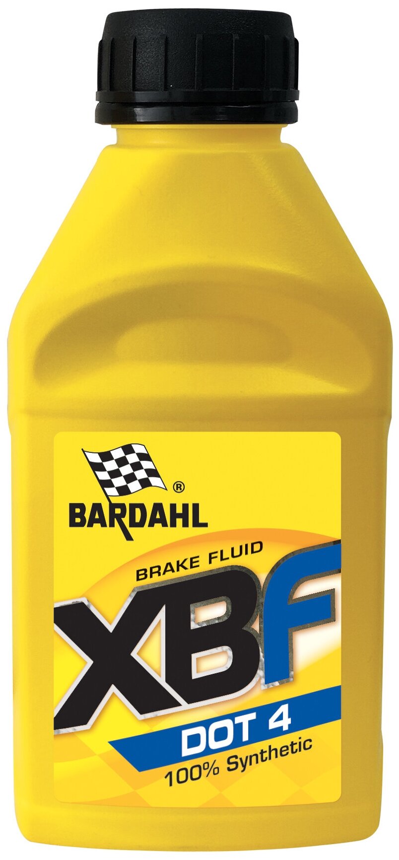 Жидкость тормозная Bardahl Brake Fluid XBF, DOT 4, 450мл, арт. 5914