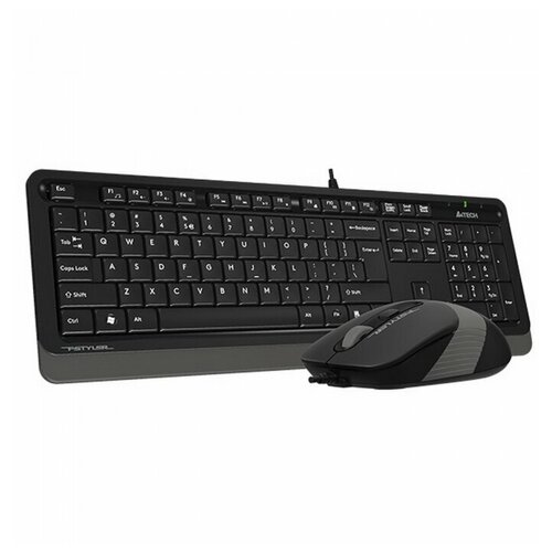 Клавиатура и мышь A4Tech Fstyler F1010 Black/Grey