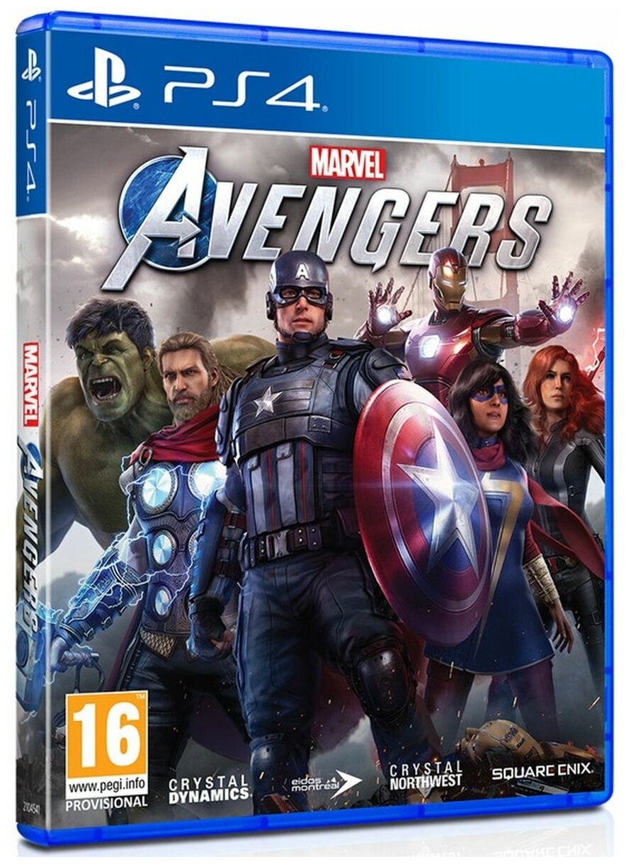 PS4 Мстители Marvel (русская версия)