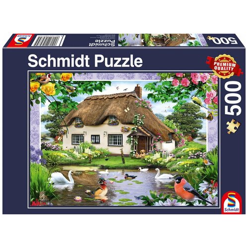 Пазл Schmidt 500 деталей: Романтический загородный домик puzzle загородный сад 500 деталей