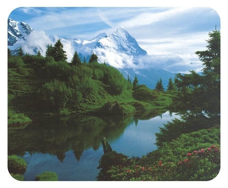 Коврик для мыши ProfiOffice тонкий, прилипающий, 220x180 мм (MPF5)