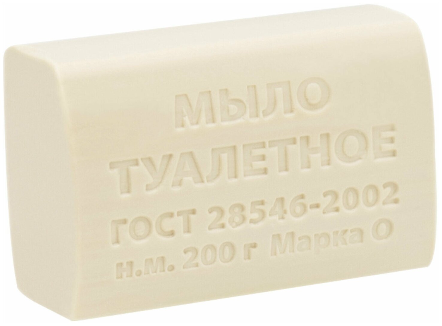 Мыло туалетное 200 г, ММЗ, эконом, без упаковки - 40 шт.