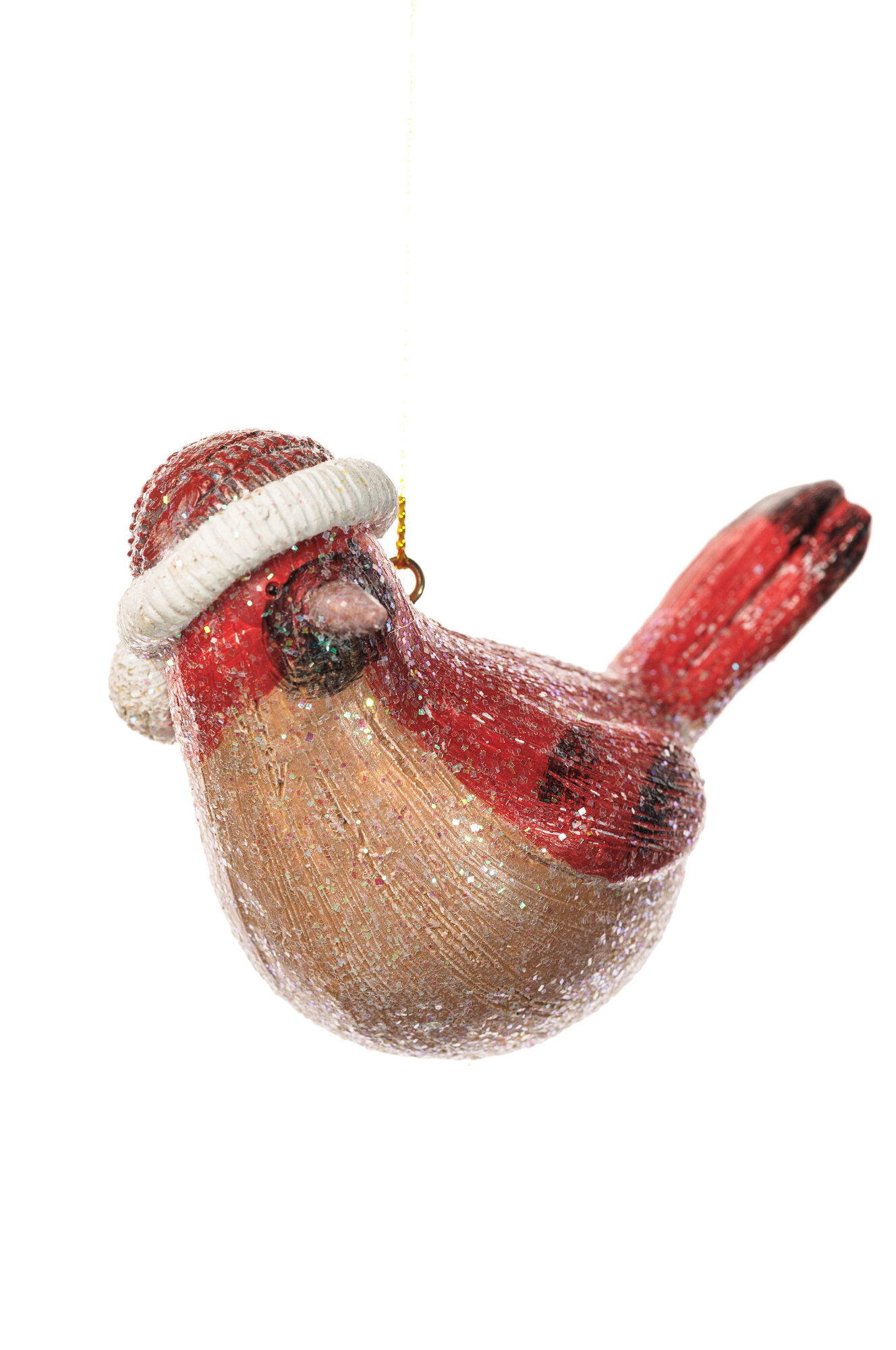 Елочная игрушка KLASSANTA Птичка 805329, в ассортименте, 7.5 см, 1 шт. — фото 1