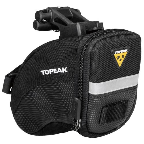 Подседельная велосумка Topeak Aero Wedge Pack, W/Quick Click, small topeak wedge drybag quick click black color version large сумка подседельная с креплением