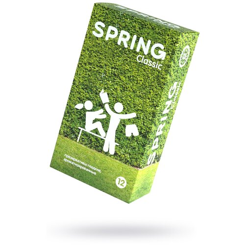 SPRING Классические презервативы SPRING CLASSIC - 12 шт. презервативы spring spring classic 3 шт