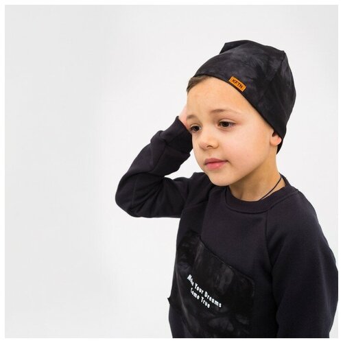 Шапка Kaftan, размер 48, серый шапка детская kaftan dream р р 50 бежевый