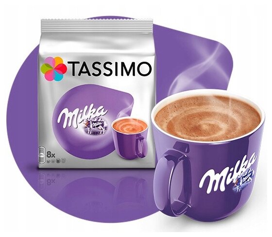 Набор какао в капсулах Tassimo Milka, 8 кап. в уп., 2 уп. - фотография № 7