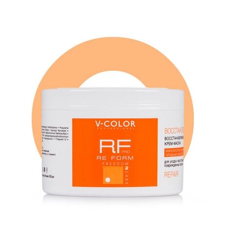 V-COLOR Крем-маска восстановление для поврежденных волос, 500мл