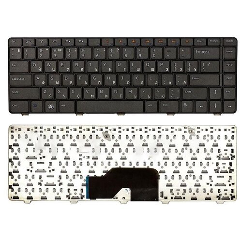 Клавиатура для ноутбука Dell Inspiron 1370 13z черная клавиатура для ноутбука dell inspiron 1370 13z черная