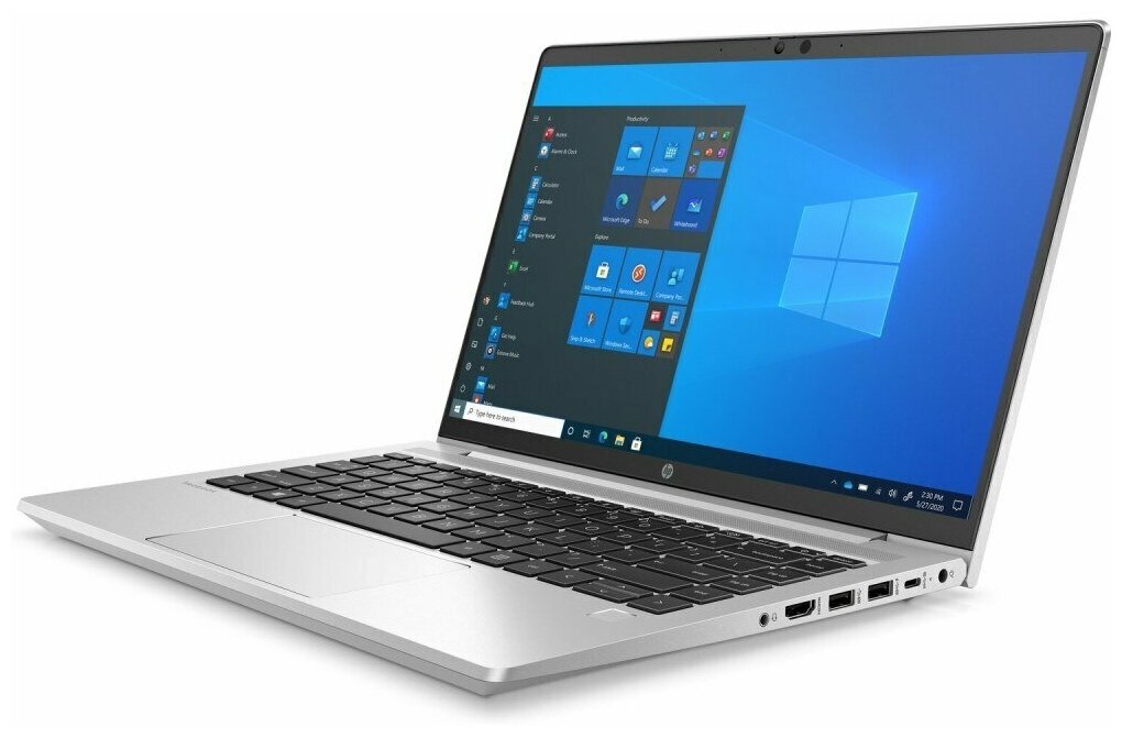 Ноутбук 14 IPS FHD HP ProBook 445 G8 silver AMD Ryzen 3 5400U8Gb256Gb SSDnoDVDVGA intW10Pro 4B2T1EA