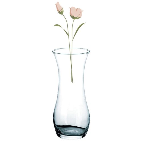 Ваза для цветов прозрачная
