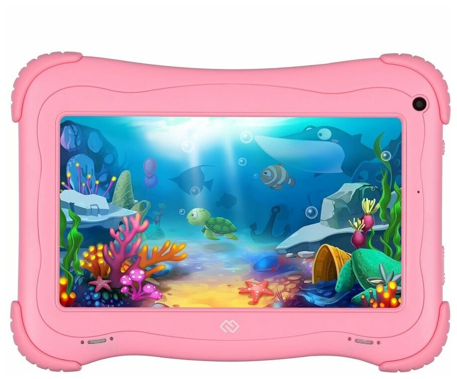 Детский планшет для детей розовый 2500 мAч DIGMA планшет для детских игр 16Гб
