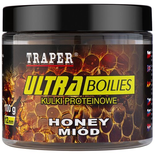 Бойлы TRAPER ULTRA 12 мм, 100 гр, Мёд