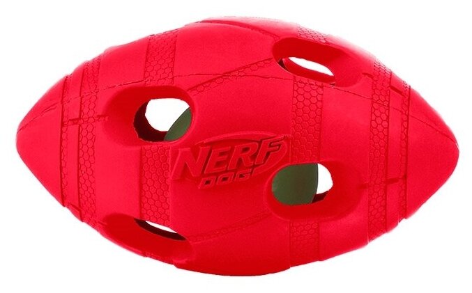 NERF мяч для регби светящийся, 13.5 см
