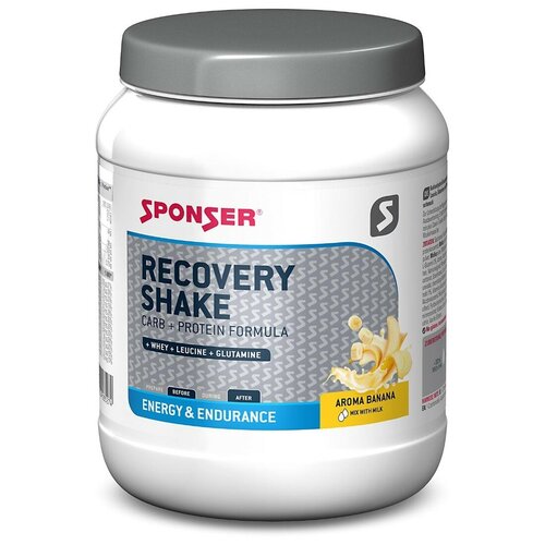 Sponser Recovery Shake Банан 900г steel power protein shake 900 грамм банан