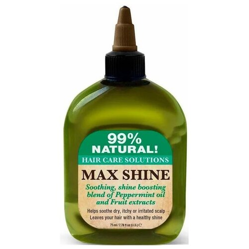 Difeel масло для волос Hair Care Solutions Max Shine, 75 мл масло для волос difeel natural hair care solutions volumize 99% 75 мл