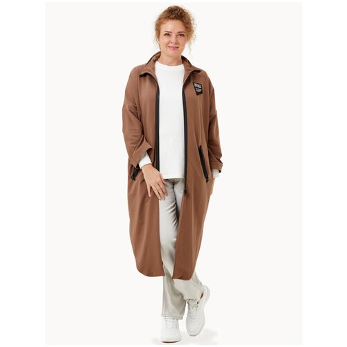 Кардиган XLady женский прима (капучино) / трикотаж / Большие размеры / Plus size