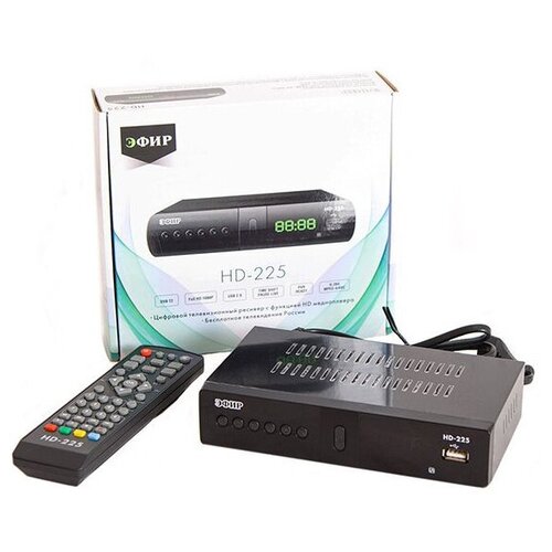 Ресивер DVB-T2/C Эфир HD-225