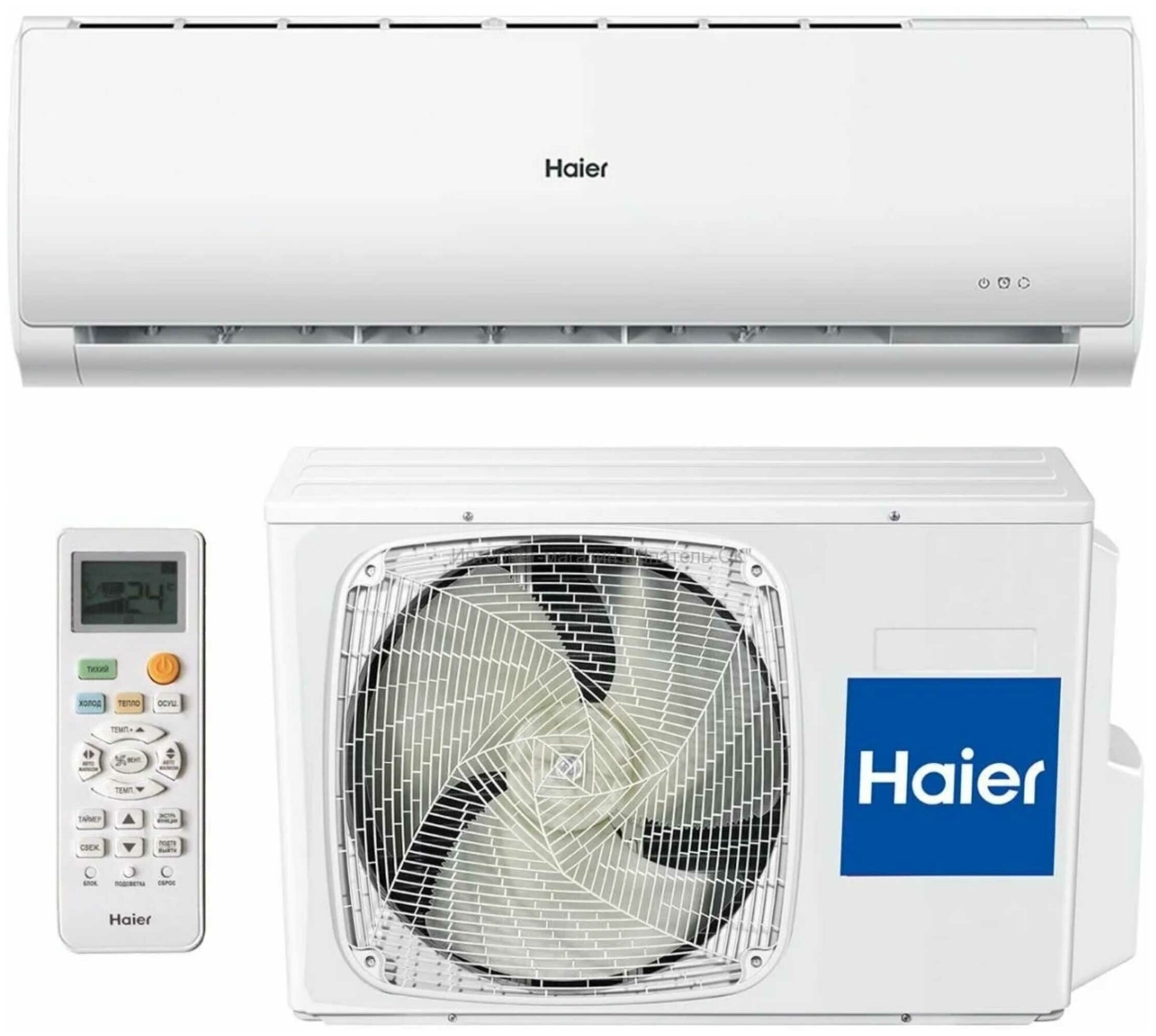 Сплит-система Haier HSU-24HTT103/R2 Tundra On/Off - фотография № 1