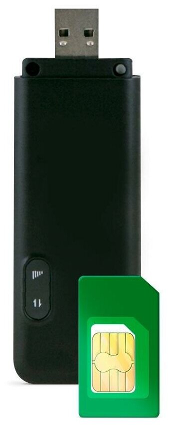 Модем 3G4G Мегафон M150-4 USB Router внешний черный