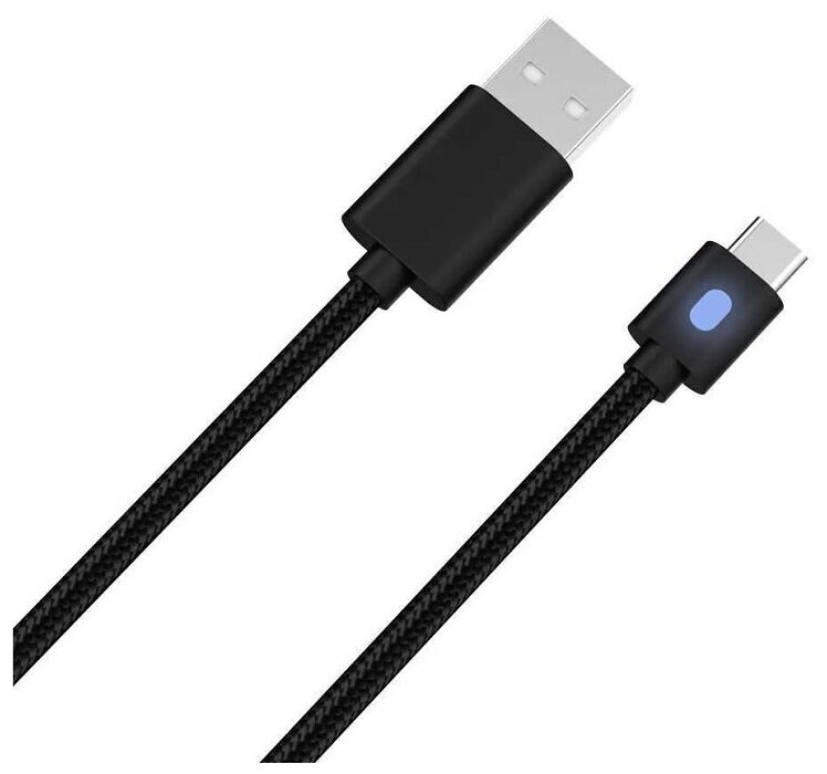 USB- C кабель для подзарядки контроллеров DualSense(PS5) for P-S/X-B/N-S/Phone DOBE Charging Cable, 3 метра TY-0803